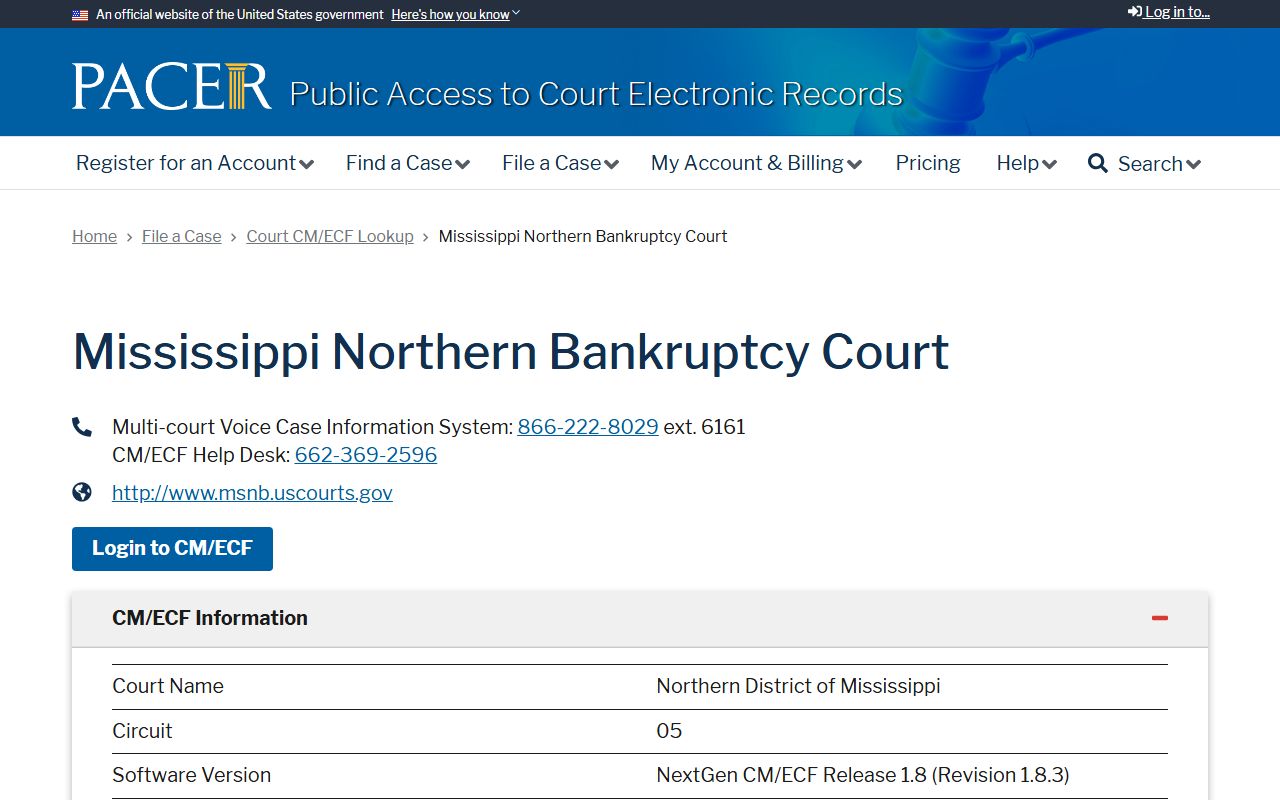 Leflore County probate records and the Northern District bankruptcy PACER lookup