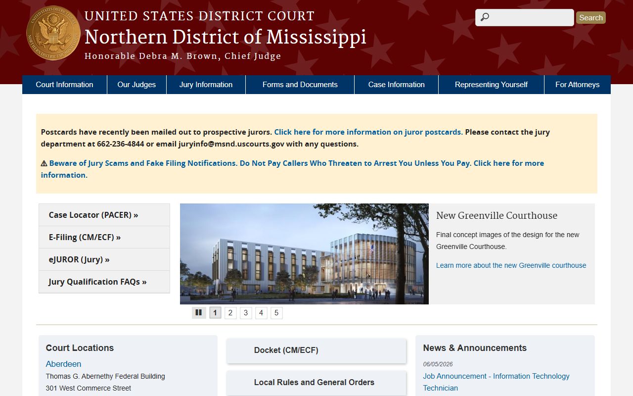 Leflore County probate and federal court records, Northern District of Mississippi